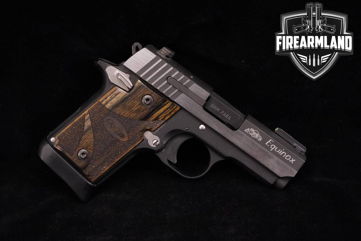 LIMITED EDITION! 1911 STYLE! Sig Sauer P938 P-938 Equinox 9mm 3"