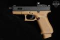 Glock 19X 9mm Luger Two-Tone Black & Coyote in Very Good Condition Image 3