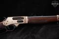 Henry Repeating Arms H024-4570 Side Gate Brass .45-70 Govt. blued and polished brass in Very Good Condition Image 5