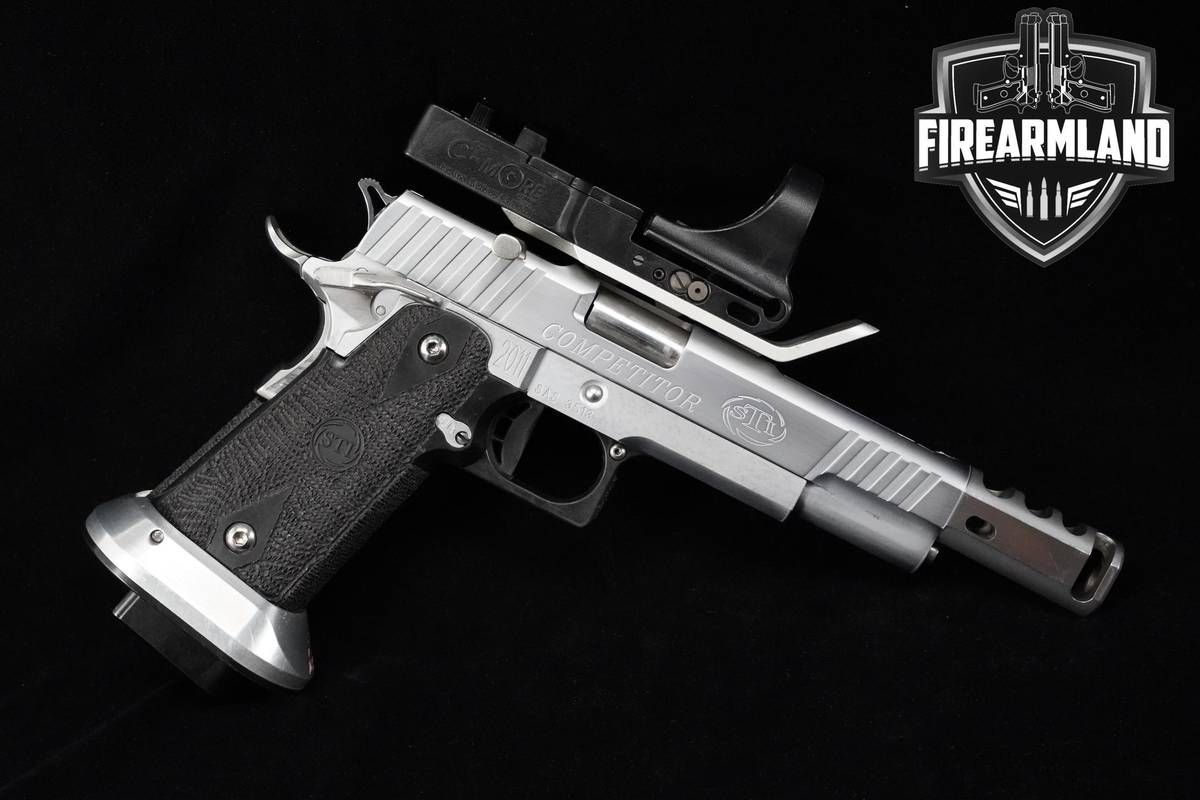 Staccato STI Competitor 2011 38 Super 4.9 Race Gun 5MAGS, ORIG CASE & OPTIC