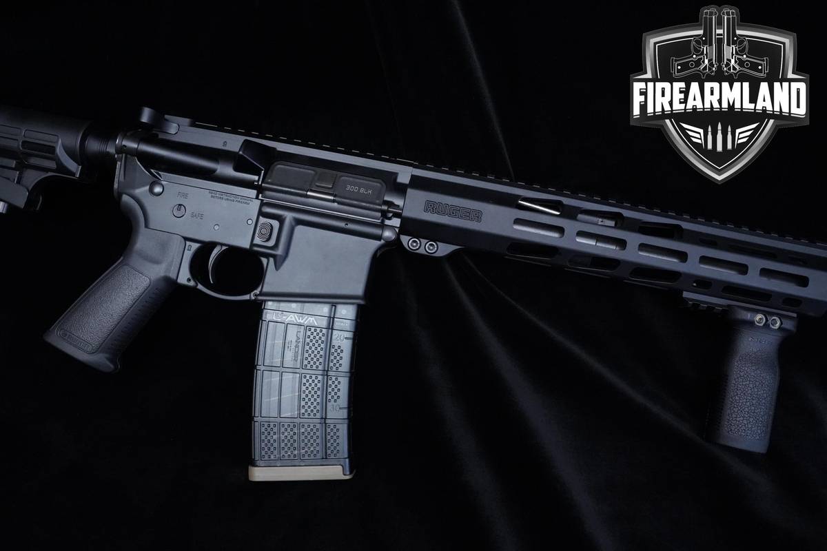 Ruger AR-556 300 Blackout AR-15 AR15 AR 16.10" Ruger AR556