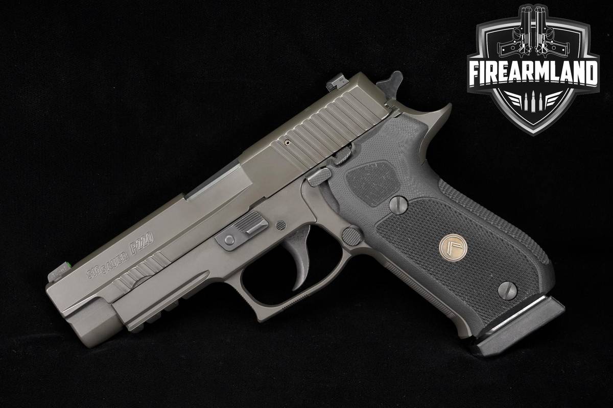 Sig Sauer P220 Legion 45-ACP 4.4" Gray P-220 +3 MAGS & ORIG CASE
