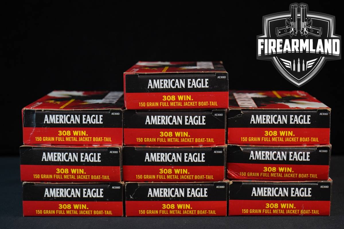 200 RDS! 308 Winchester Ammo Ammunition