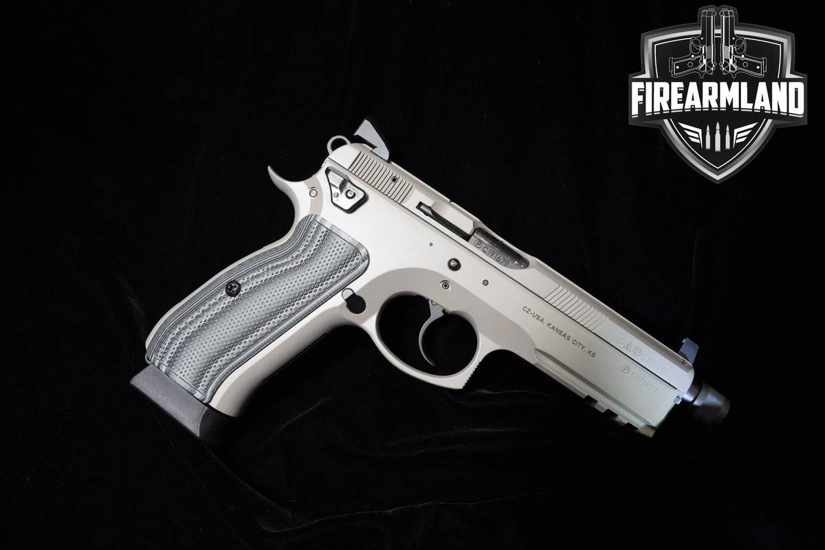 CZ CZ-75 SP-01 Tactical 9mm 5.21" Urban Grey CZ-75 CZ75 +2 MAGS & ORIG CASE
