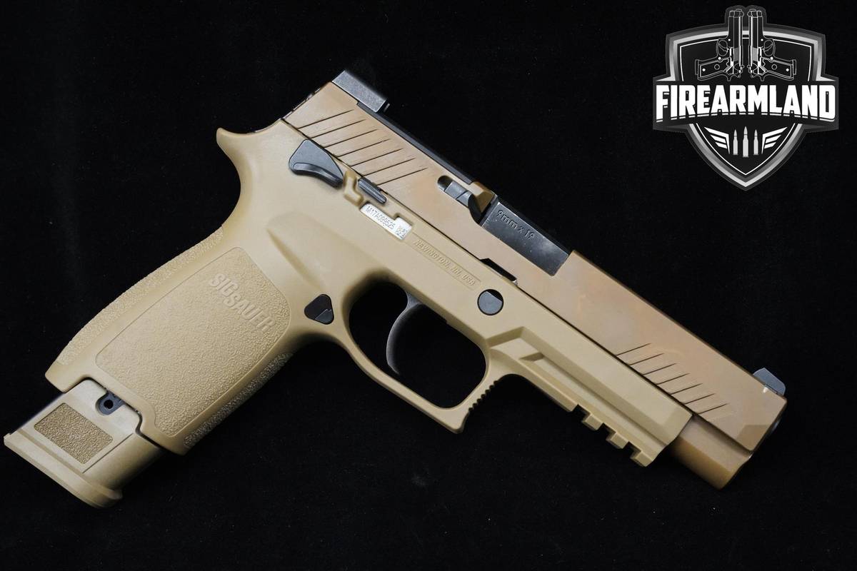 Sig Sauer P320 M17 9mm 4.7" Coyote Sig-Sauer P320 +2 MAGS & ORIG CASE