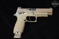 Sig Sauer P320 M17 9mm Luger Coyote Tan PVD in Good Condition Image 3