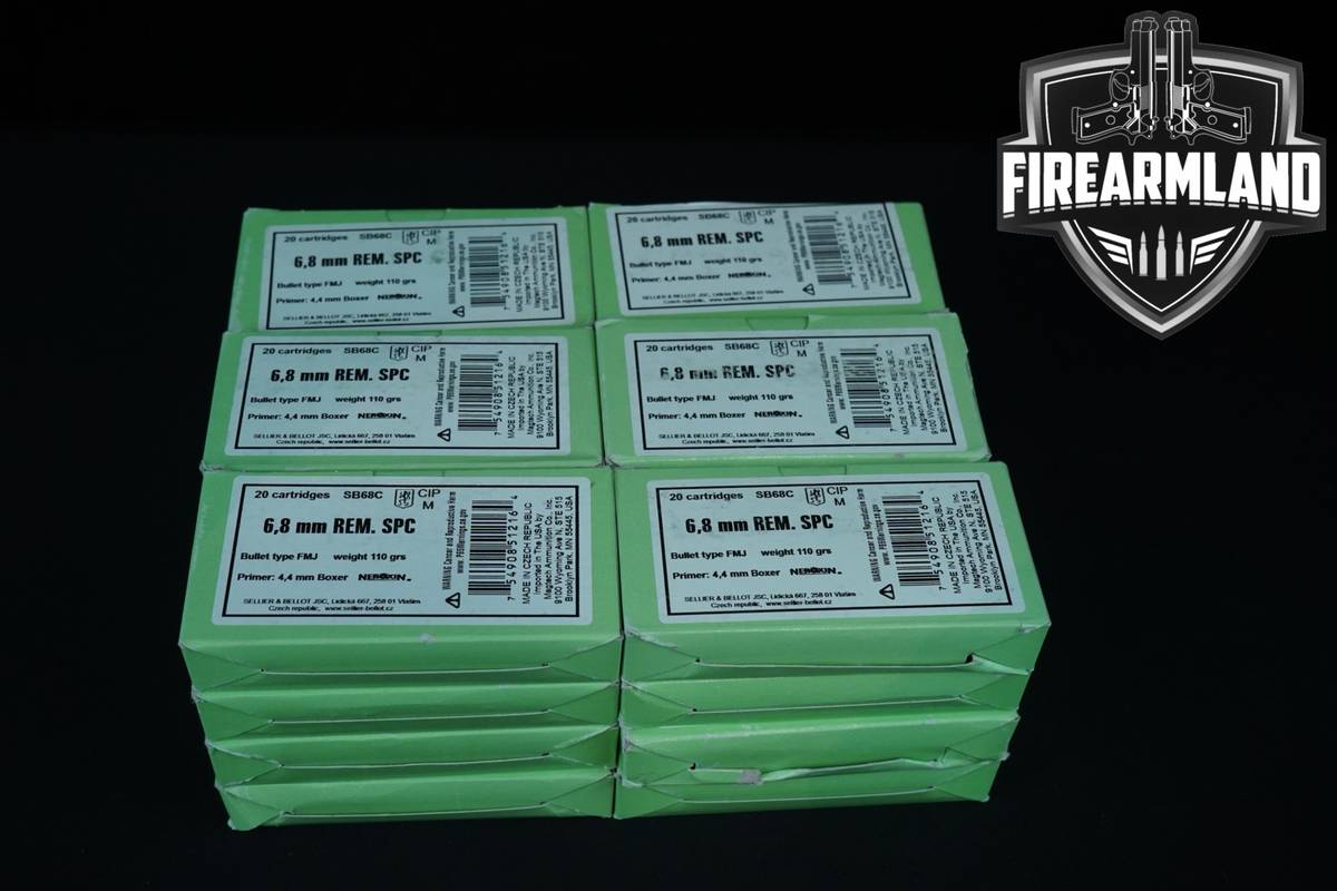 480 RDS! 6.8 Rem Spc Ammo Ammunition