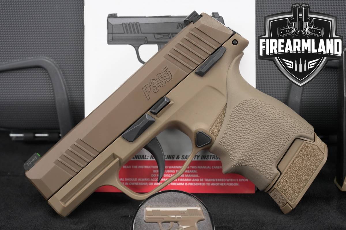 LIPSEY'S Sig Sauer P365 NRA Edition 9mm P 365 +2 MAGS, ORIG CASE