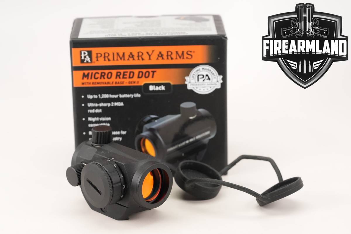 Primary Arms Micro Red Dot w/ Removable Base Gen II 2 MOA MD-RB +ORIG BOX