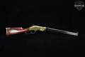 2017 A. Uberti Model 1860 Henry .45 Colt Blued/Brass/Case Hardened in Good Condition Image 3