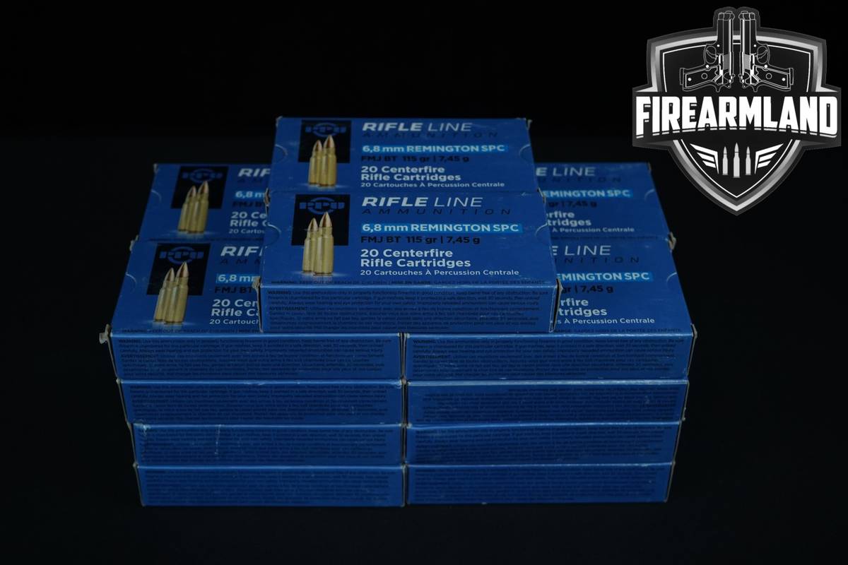 360 RDS! 6.8 Rem Spc Ammo Ammunition