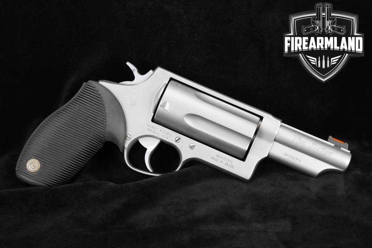 HAND CANNON! Taurus Judge 45 LC/410 3" Stainless Taurus Judge DA/SA