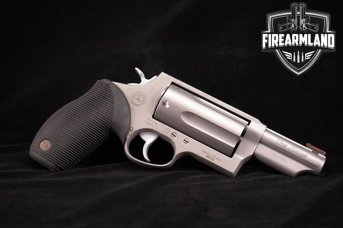 HAND-CANNON Taurus The Judge 45-Colt 410-Gauge 3" Stainless DA/SA