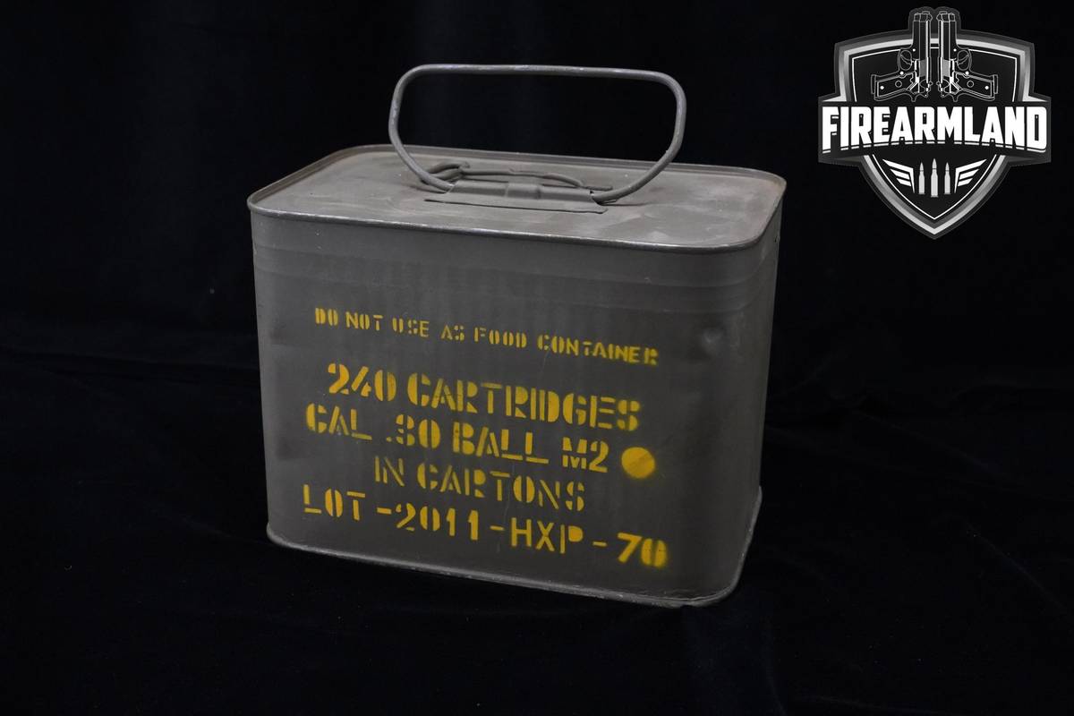 Greek HXP M2 Ball .30-06 Spam Can Ammo 30-06 Ammo 240 ROUNDS