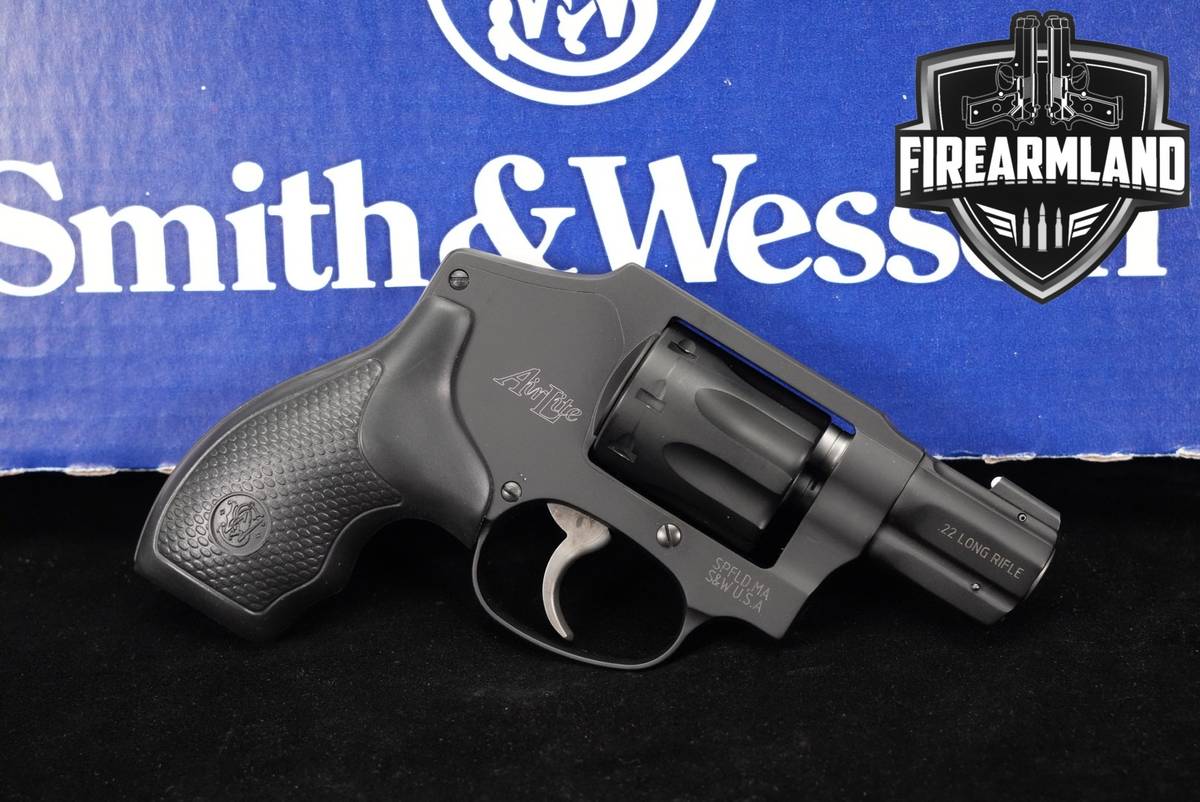 LIKE-NEW Smith & Wesson Model 43C AirLite S&W 22LR 1.88" 43-C +ORIG BOX