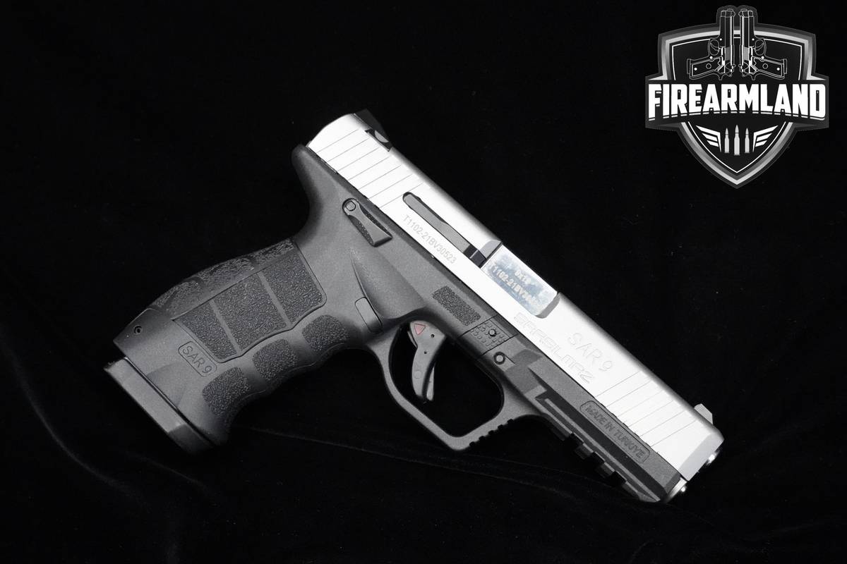 Sarsilmaz (SAR) SAR9 Stainless 9mm 4.4" Sarsilmaz SAR9 SAR-9