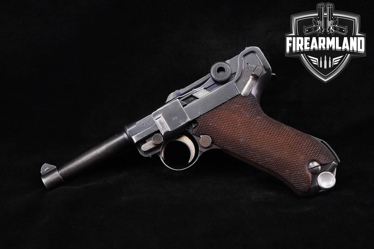MATCHING! Mauser P.08 Luger G-Date S/42 Army-Contract 9mm 3.9" +2 MAGS