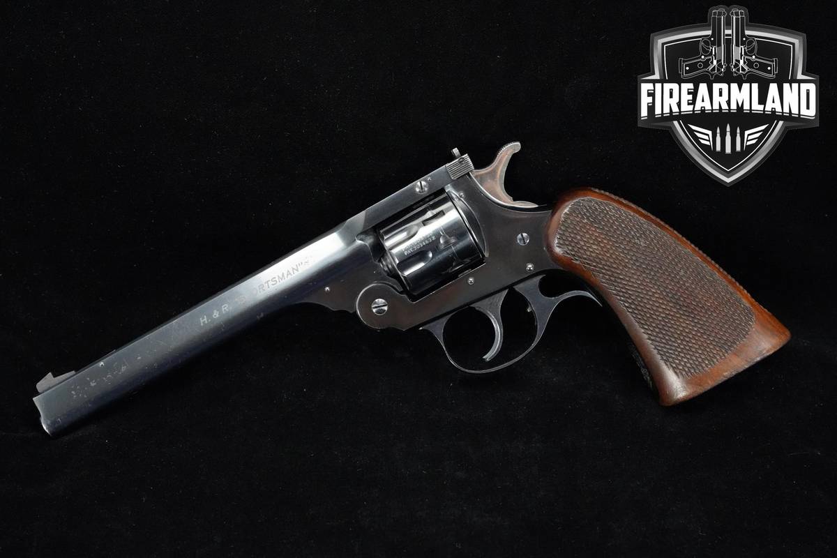 1943 Harrington & Richardson Model 999 Sportsman 22LR 6" Blued H&R 999