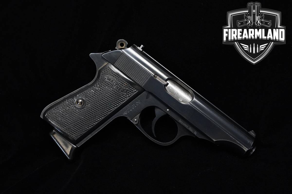 1961-1962 Walther Model PP 32 Auto (765 Browning) 3.9" Walther PP +ORIG BOX