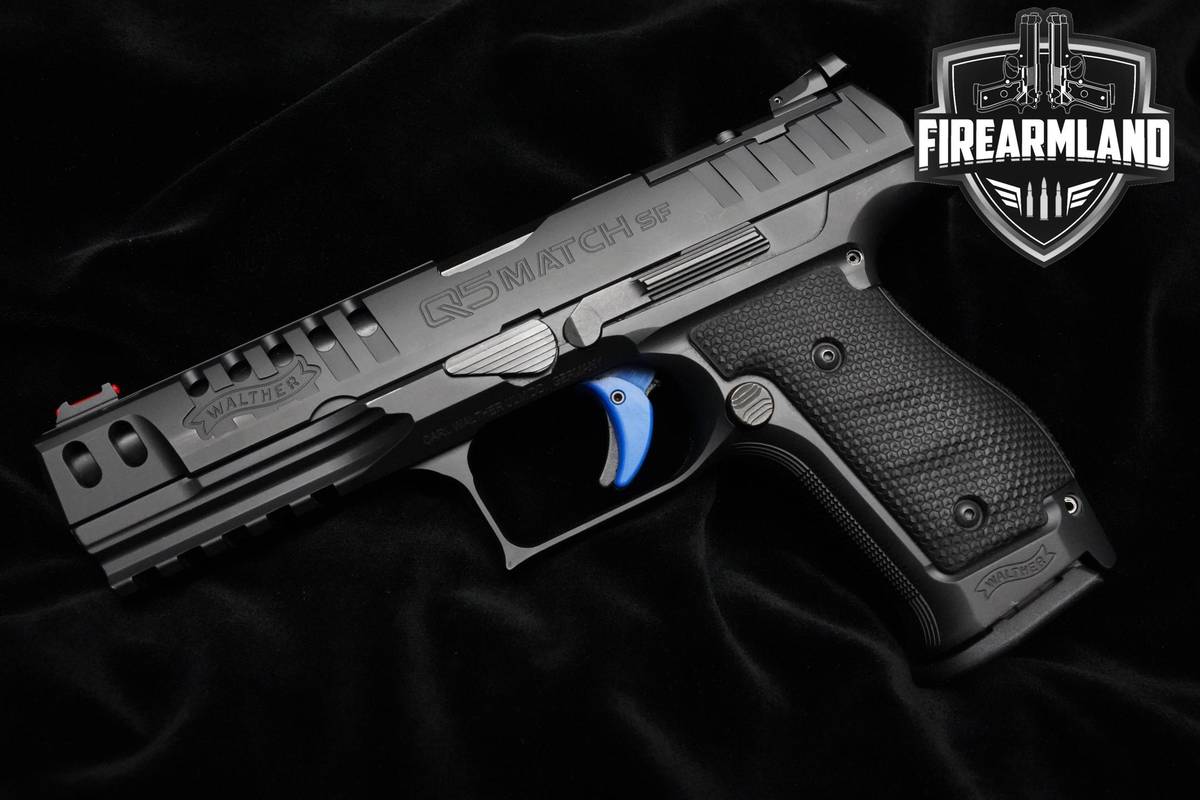 Walther Q5 Match SF 9mm 5" Walther-Q5 Match Steel Frame ORIG CASE