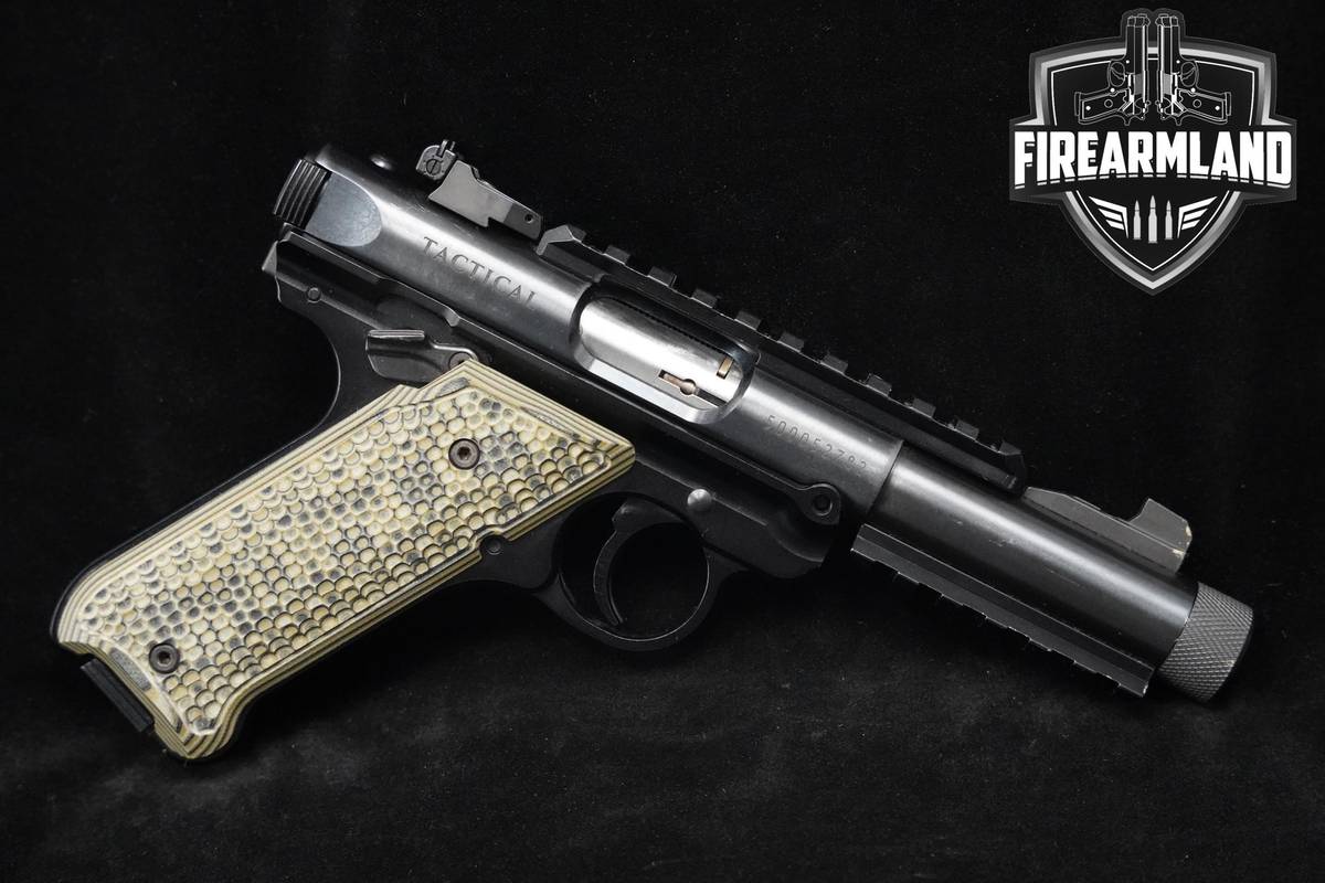 Ruger Mark IV Tactical 22LR 4.4" Sturm Ruger +6 MAGS SUPPRESSOR READY