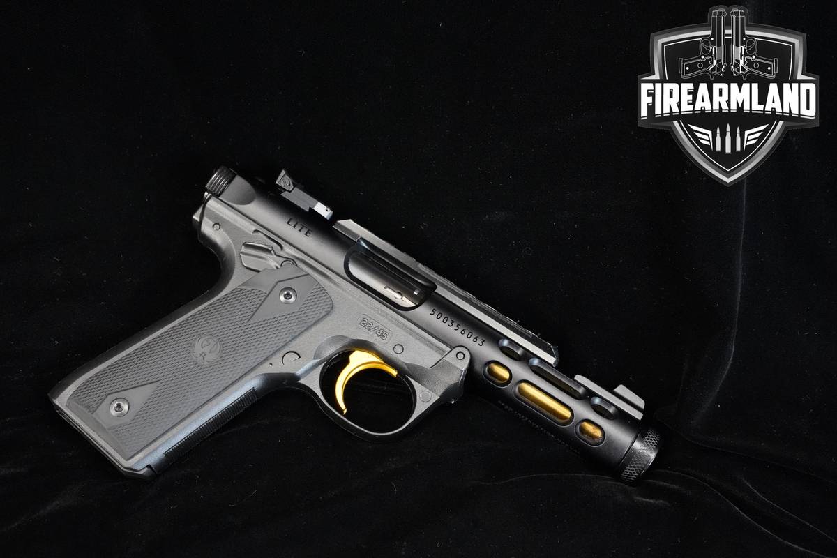 Ruger Mark IV Lite 22/45 22LR 4.4" Black Anodized Ruger-Mark IV +ORIG CASE
