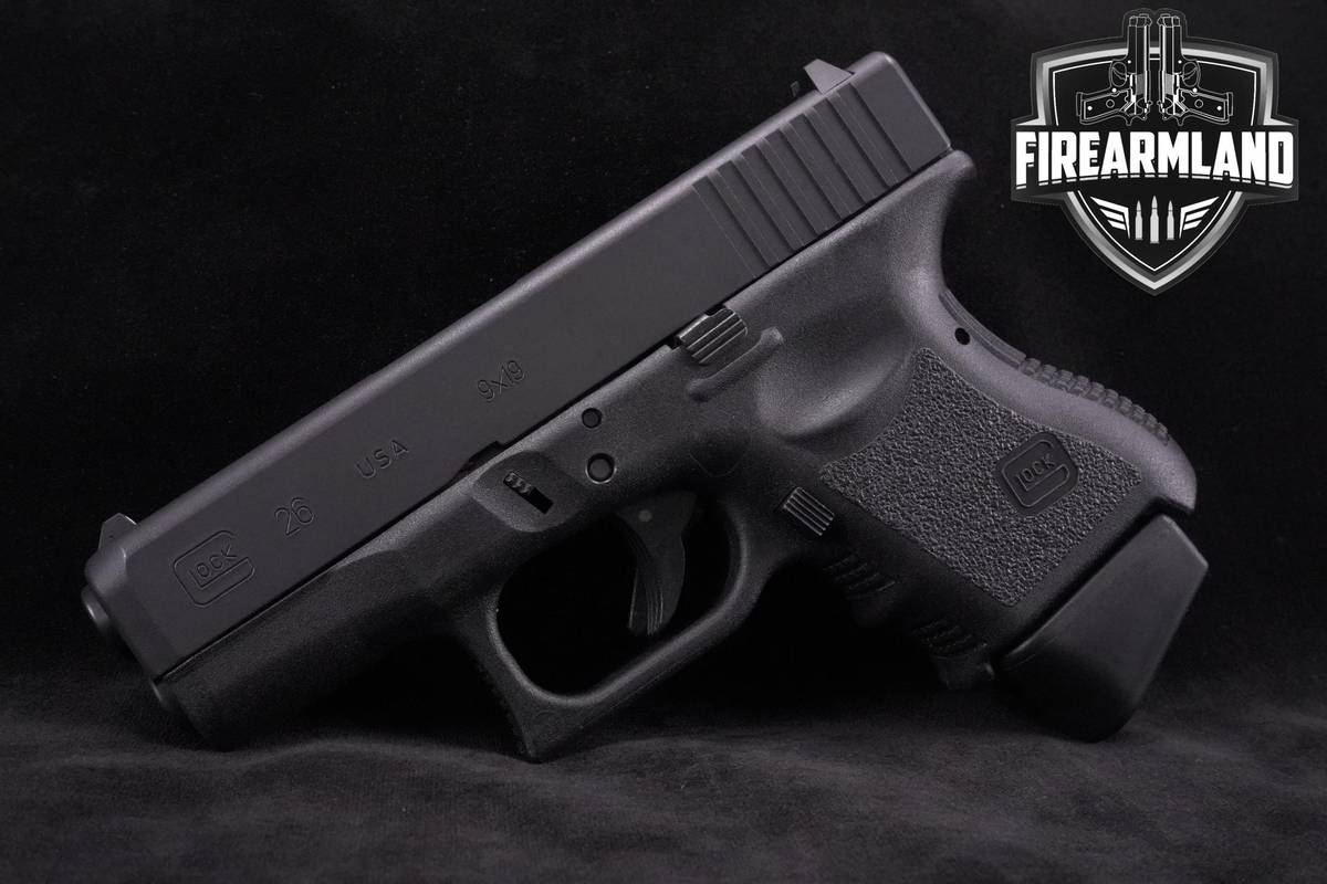 Glock 26 Gen 3 9mm 3.5" Glock G26 Gen3 G-26 Gen-3 +2 MAGS