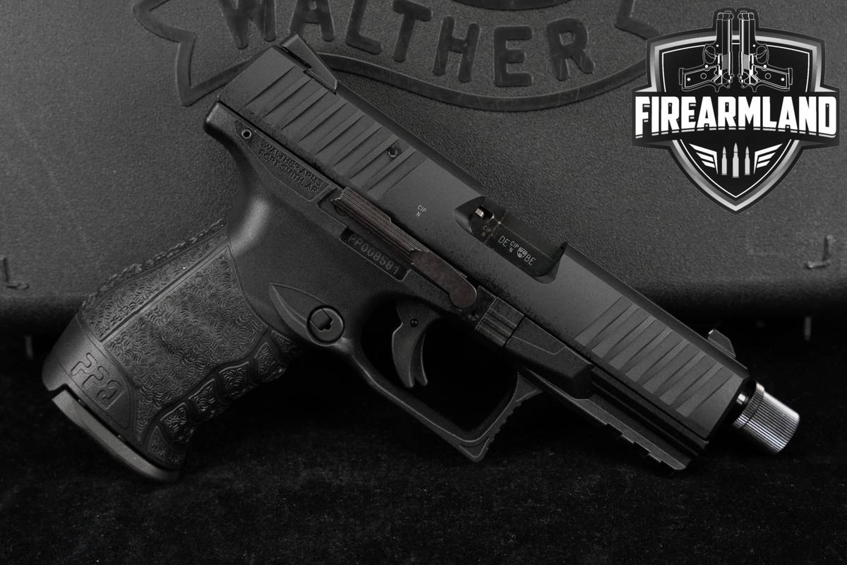 Walther PPQ 22 Tactical SD M2 22LR 4.6" THREADED +ORIG CASE