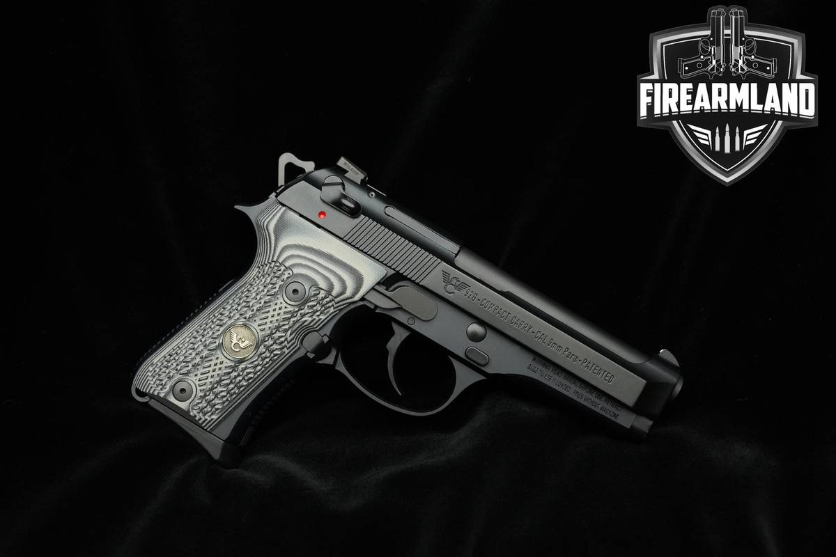 Wilson Combat (WC) 92G Compact Carry 9mm 4.25" 92G 92-G +2 MAGS & ORIG CASE