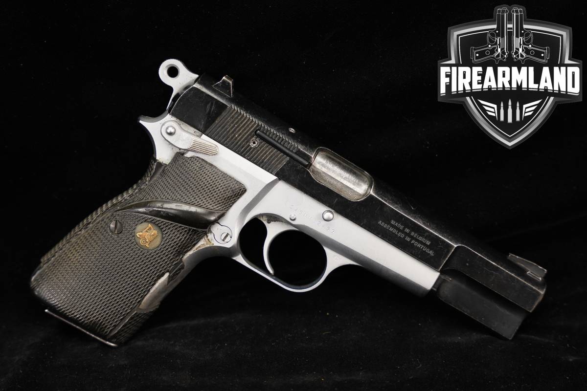 1990 Browning Hi-Power Mark III 9mm 4.65" HiPower MK 3
