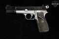 1990 Browning Hi-Power Mark III 9mm Luger Two-Tone Black & Silver in Fair Condition Image 4