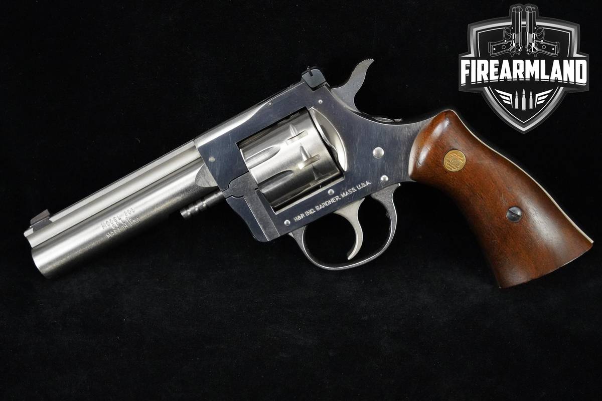 VINTAGE 1981 Harrington & Richardson Model 905 Stainless 22LR 4" H&R 905