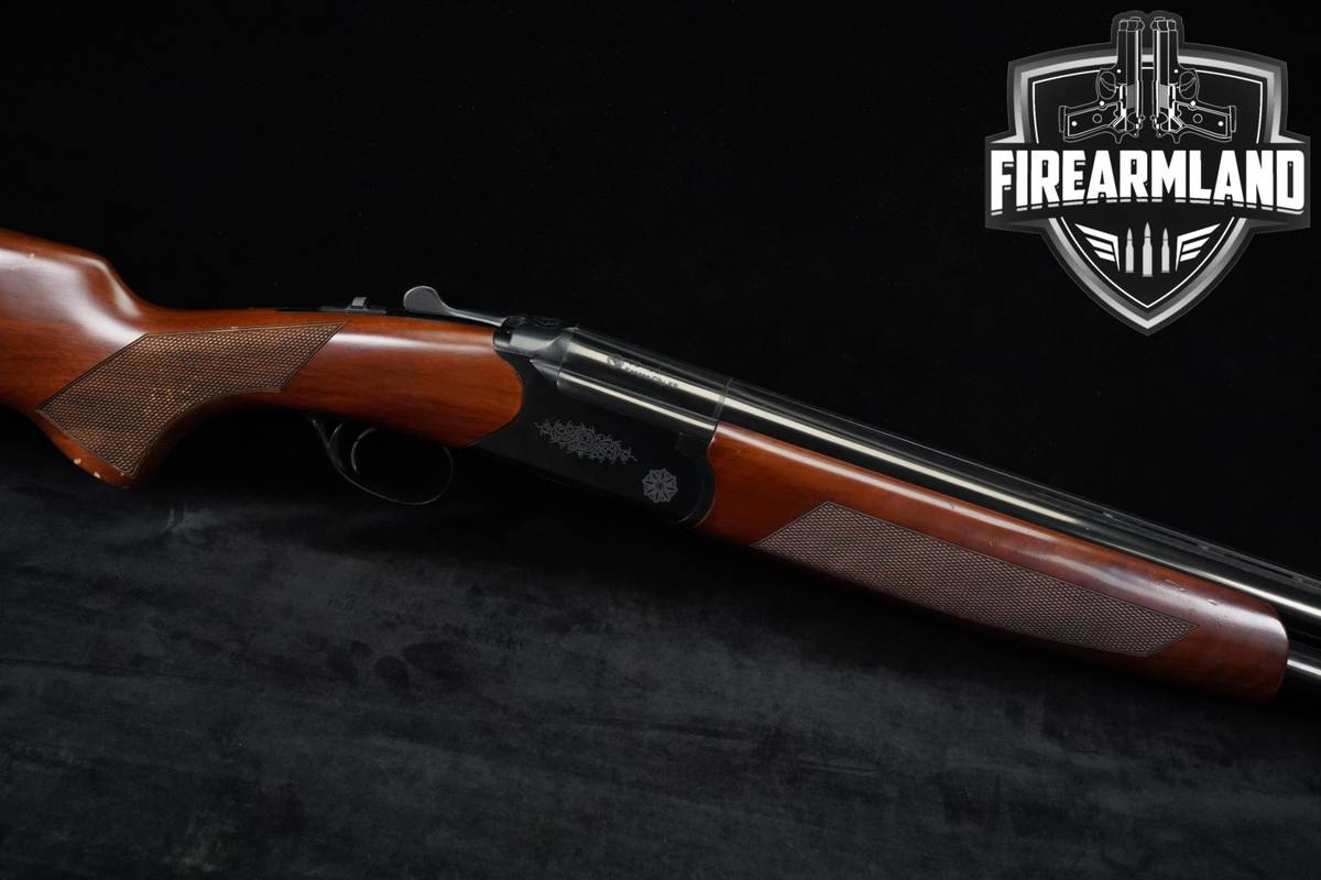 LEFT-HANDED CZ Drake Southpaw LH 12-Gauge 28 Black Chrome & Walnut 3" O/U