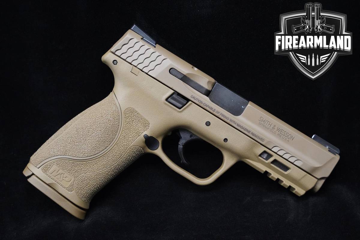 Smith & Wesson (S&W) M&P 9 M2.0 FDE Full Size 9mm FDE S&W-M&P M&P9 +2 MAGS