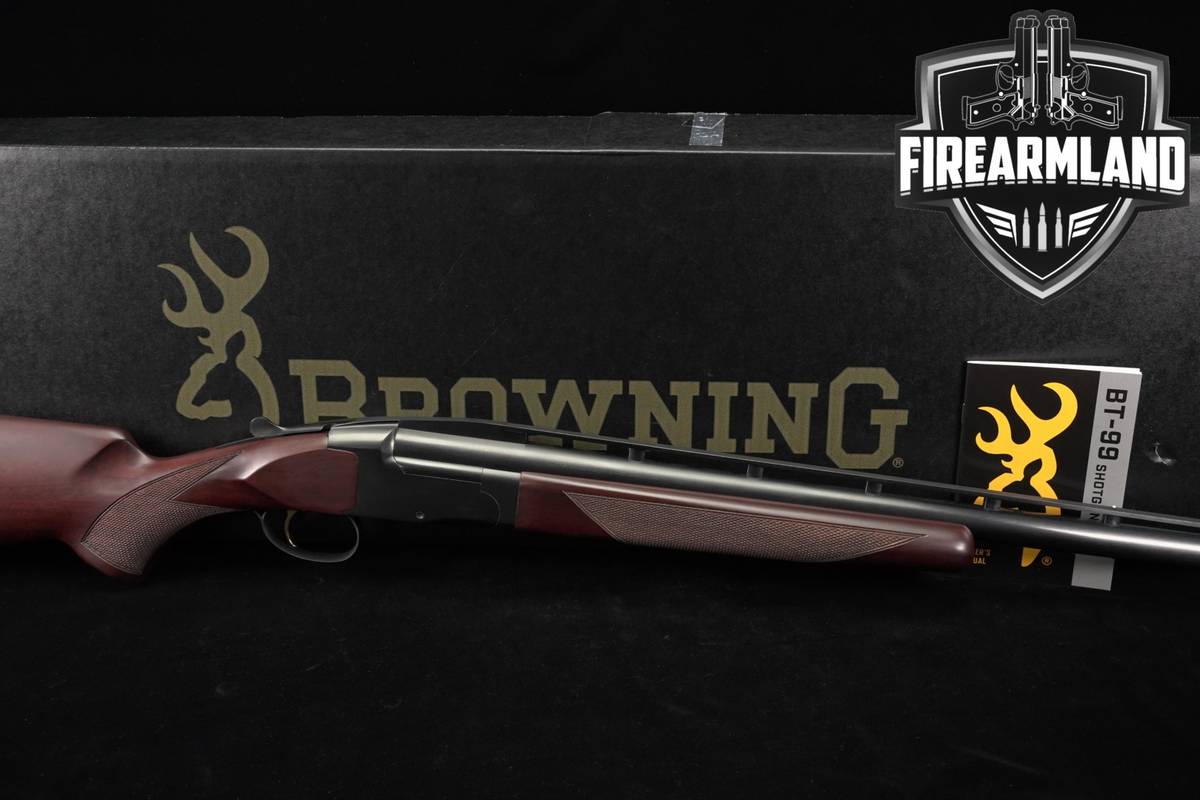 Browning BT-99 12-Gauge 32" Blued Vent-Rib & Walnut BT99 Trap +ORIG BOX