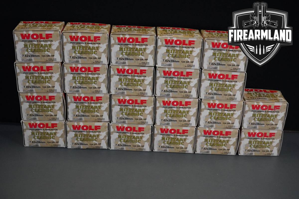 7.62x39 Ammo 7.62x39 Ammunition 440 ROUNDS
