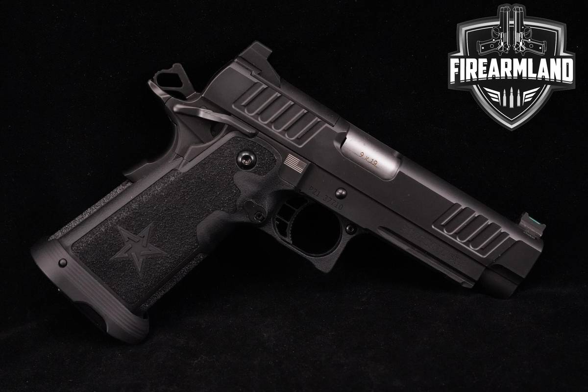 Staccato STI P 2011 9mm 1911 4.4" Optic-Ready DLC +3MAGS, OG CASE & HOLSTER
