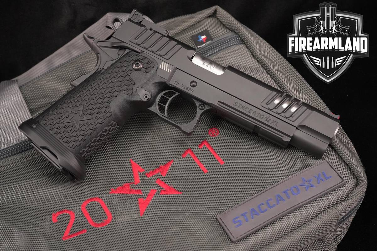 Staccato STI XL Match Grade 9mm 1911 5.4" 2011 Competition Pistol +3 MAGS