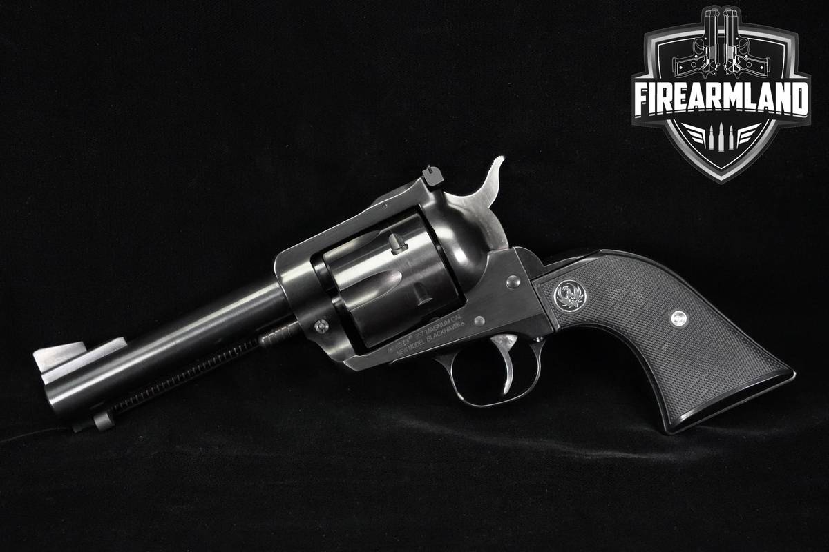Ruger New Model Blackhawk Convertible 357-Magnum/9mm 4.62" Blued +OG CASE