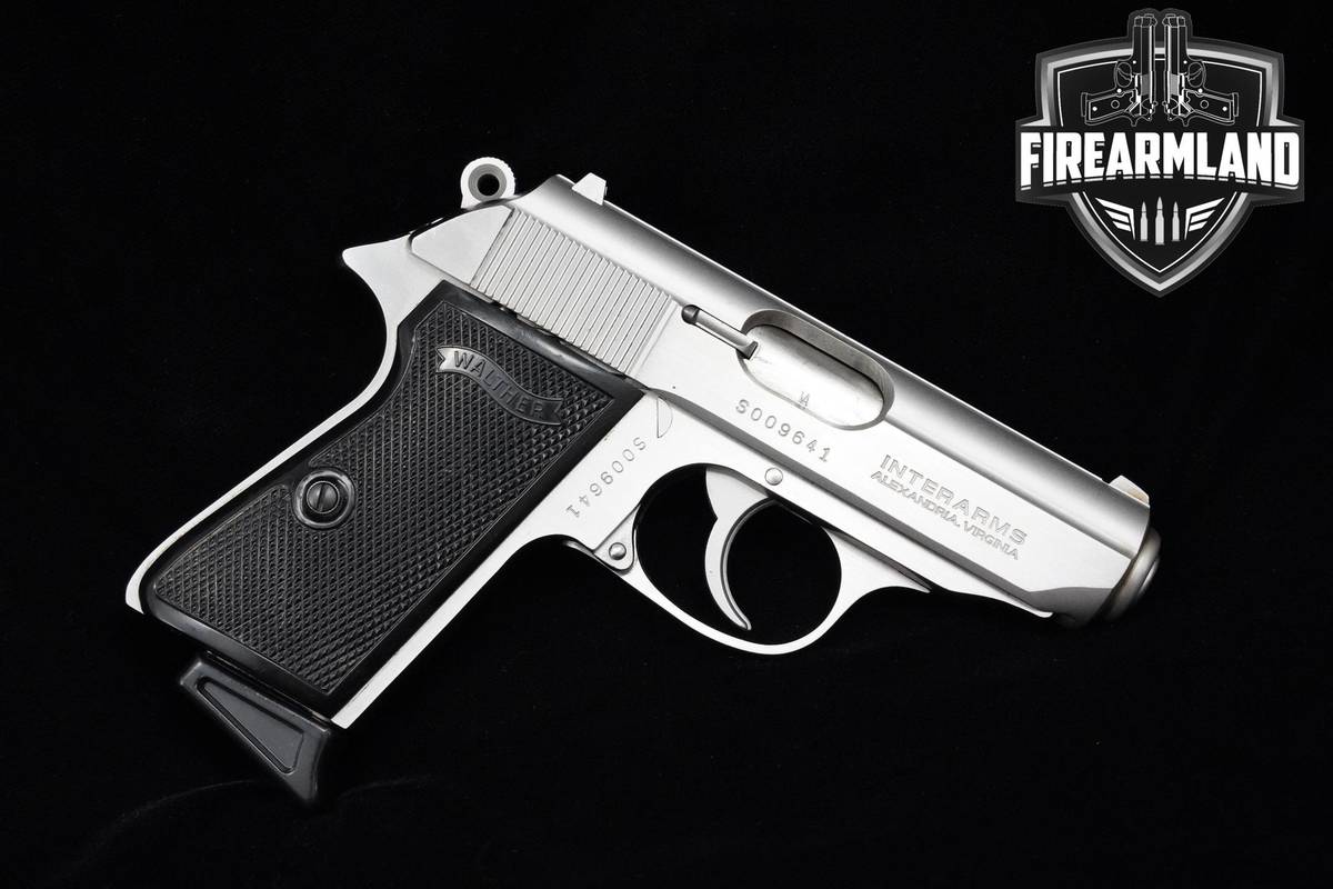 Walther PPK/S Stainless Steel 380 ACP 3.3" Walther-PPK/S 3 MAGS & ORIG CASE