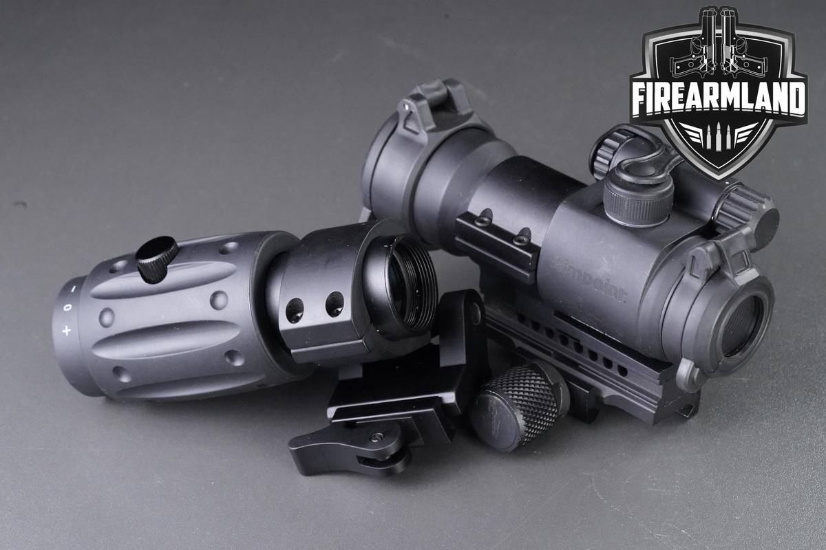 COMBO Aimpoint Patrol Rifle Optic (PRO) Primary Arms LER G3 Magnifier OPTIC