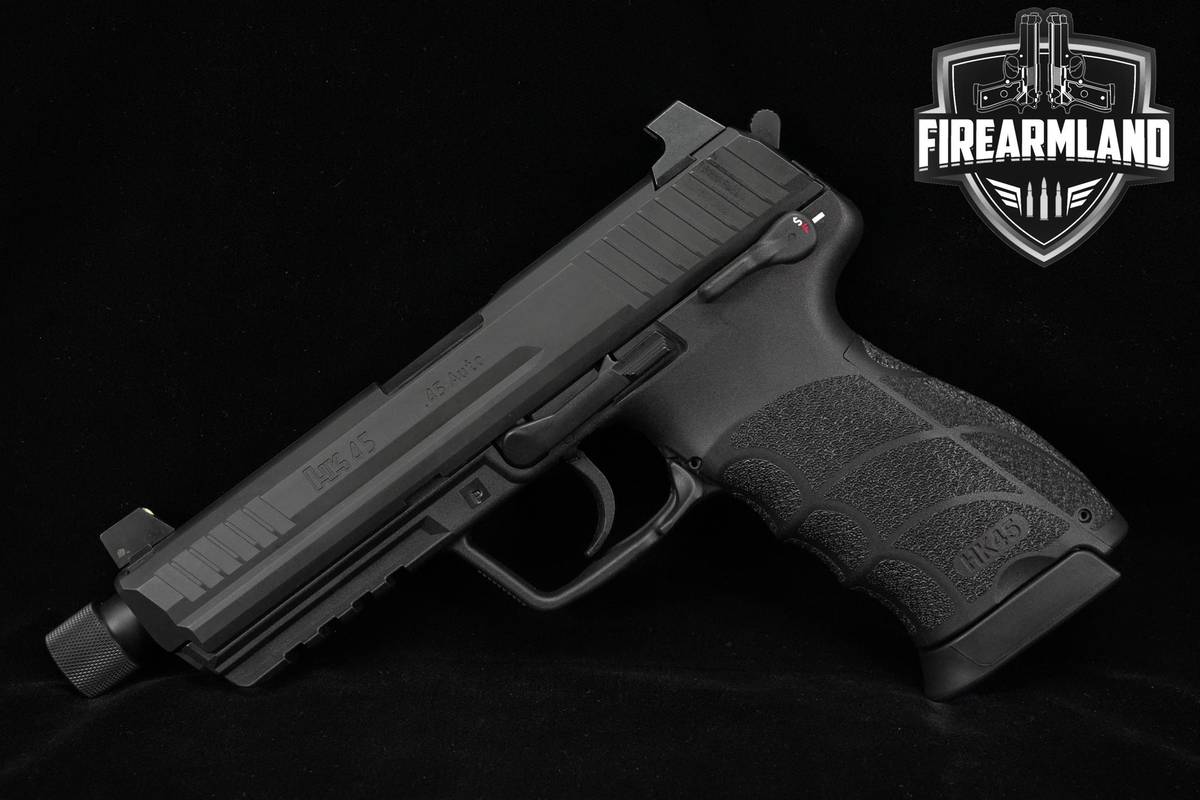 Heckler & Koch H&K HK HK45 Tactical V1 45 ACP 5.2" +5 MAGS & ORIG BOX