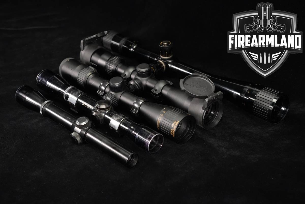 FIVE SCOPE LOT 5 Pack Leupold Perma Bausch & Lomb Nikon Scopes Riflescope