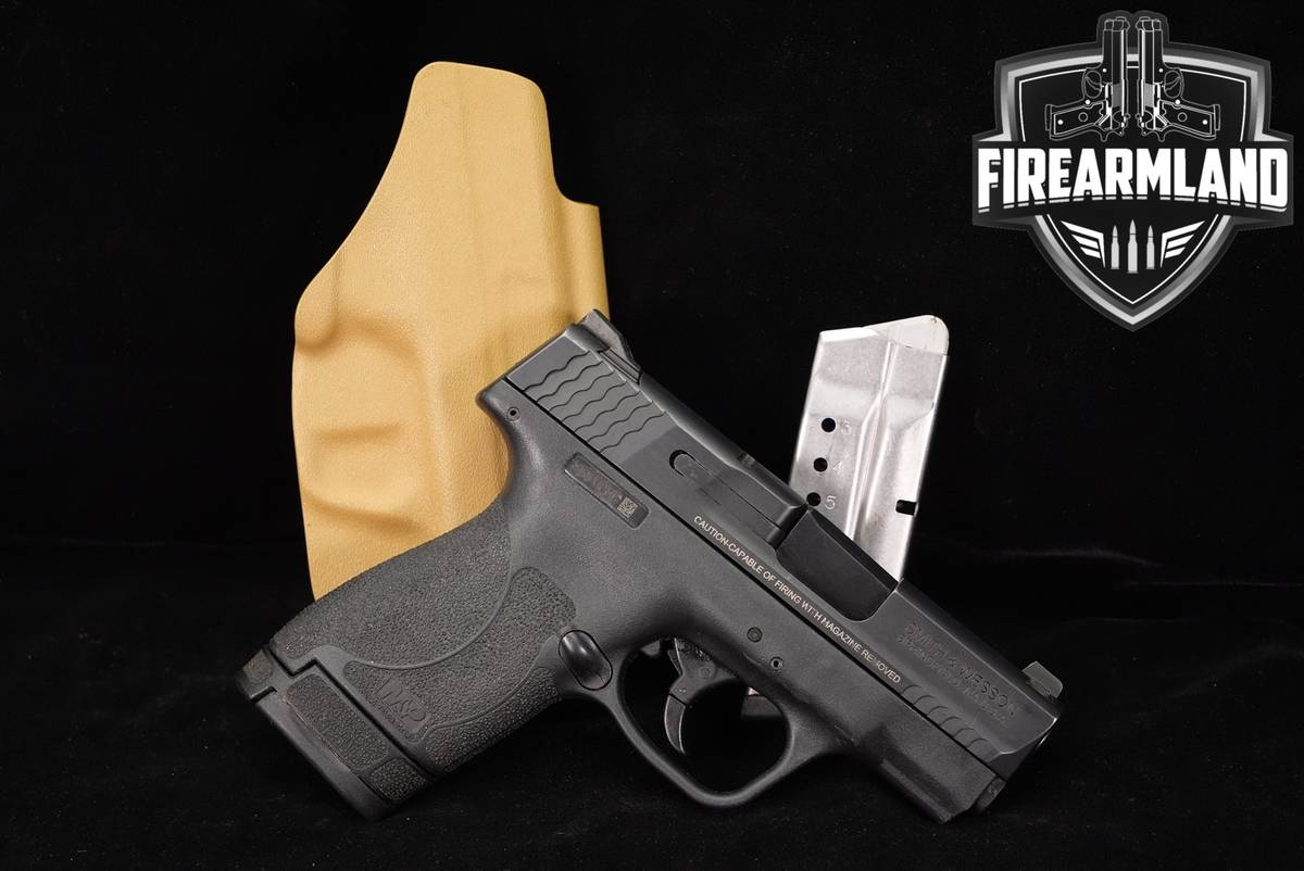 Smith & Wesson M&P9 Shield M2.0 NTS S&W 9mm 3.1" M&P-9 +2 MAGS & HOLSTER