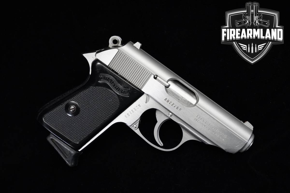 Walther PPK Stainless 380 ACP 3.3" Stainless Steel Walther DA/SA