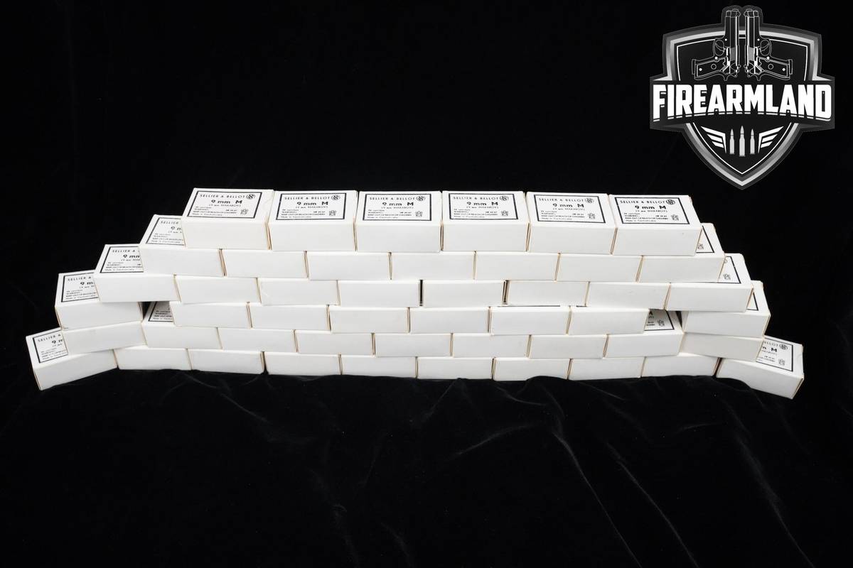 9x18mm S&B Makarov Ammo 9x18mm-Makarov 1152 ROUNDS