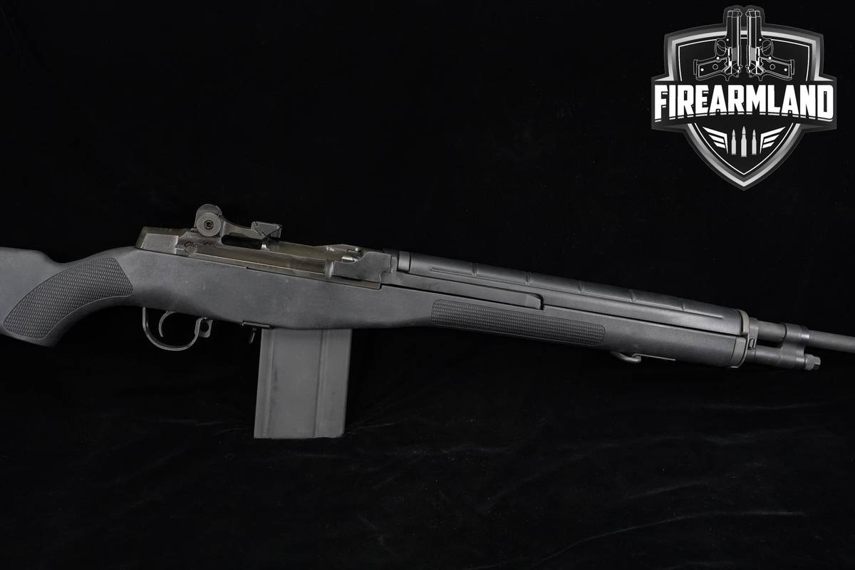 M14 STYLE Springfield US RIFLE M1A 308 Winchester 22" +3 MAGS & ORIG CASE
