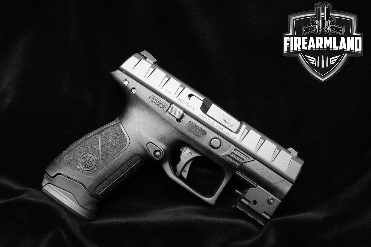 Beretta APX Centurion 9mm 3.7" Black Bruniton Beretta-APX 3MAGS & ORIG CASE