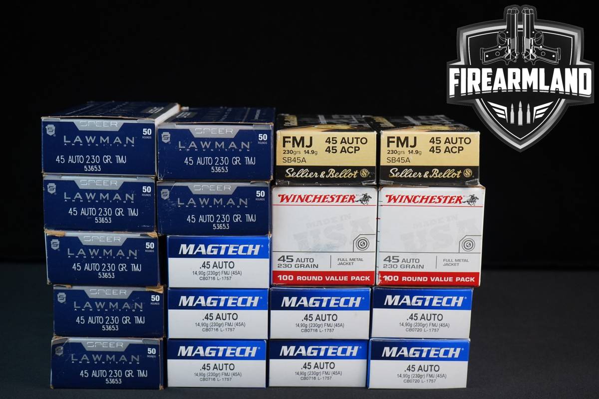 1000 RDS! 45 ACP Ammo 45ACP Ammunition