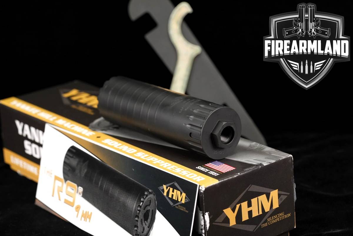Yankee Hill Machine R9 9mm Luger Suppressor R-9 Silencer
